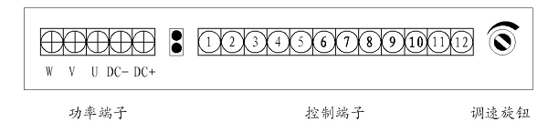 無刷驅動器端子